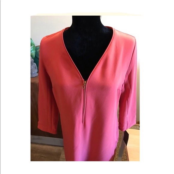 Zara Salmon Colored Dress - Picture 7 of 7